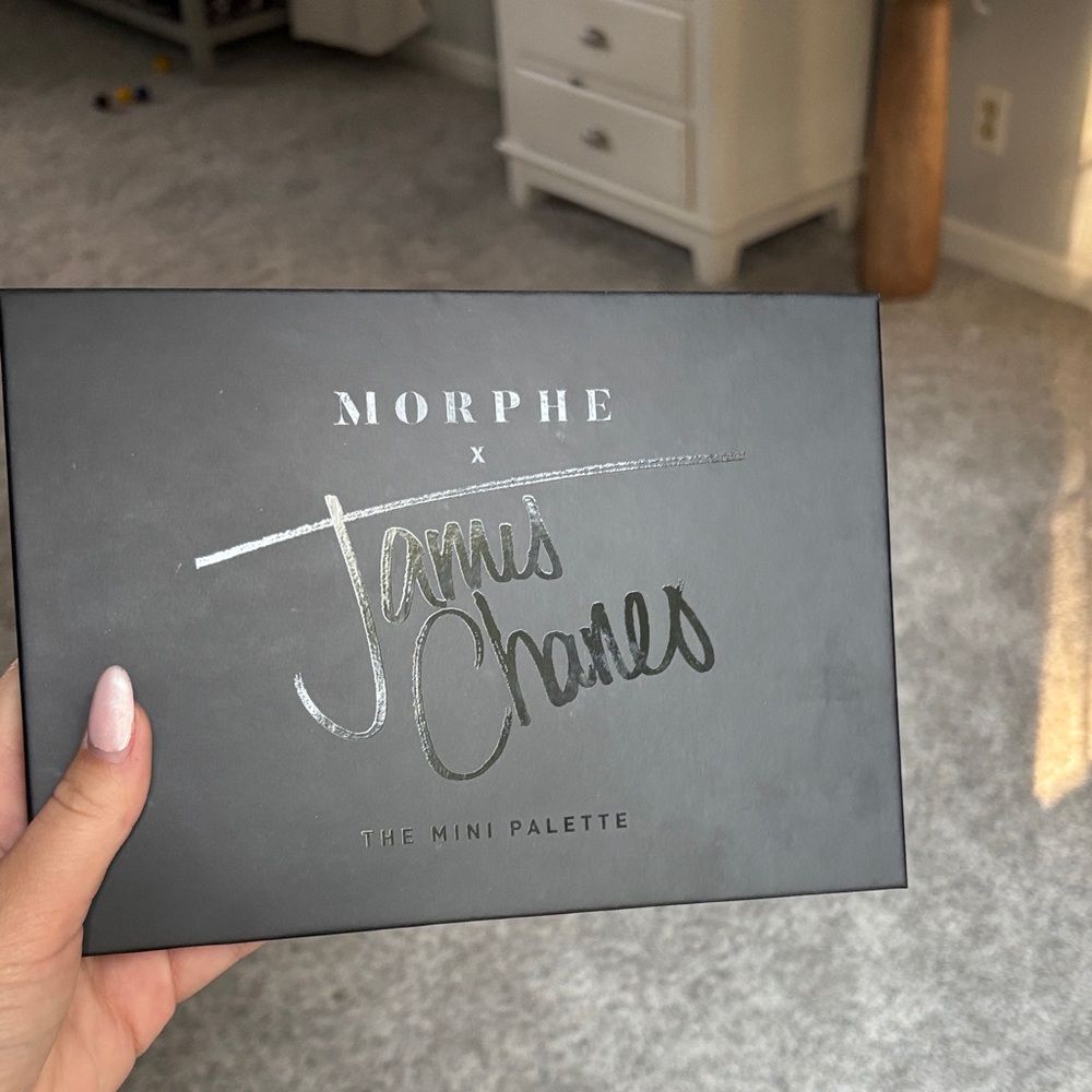 NEVER USED!! Morphe x James Charles Mini Palette - Sleek Black